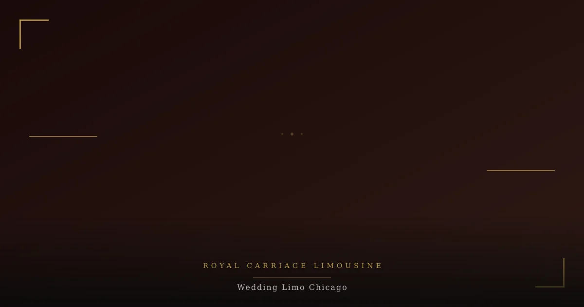 Wedding Limousine Rental Chicago — Packages, Pricing & Fleet