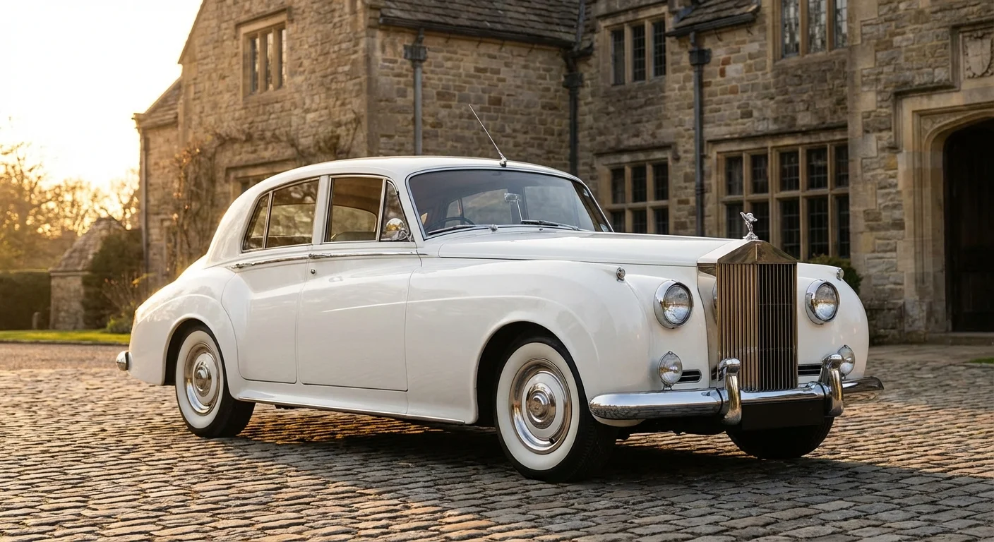 1962 Rolls-Royce Silver Cloud Vintage Wedding Car - Royal Carriage Limousine Chicago