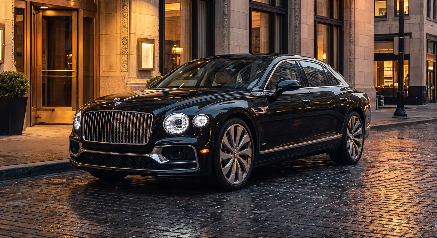 Bentley Flying Spur Luxury Sedan - Royal Carriage Limousine Chicago