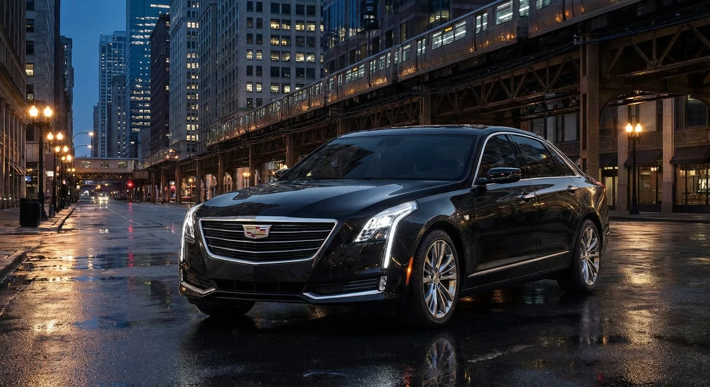Cadillac CT6 Luxury Sedan - Royal Carriage Limousine Chicago