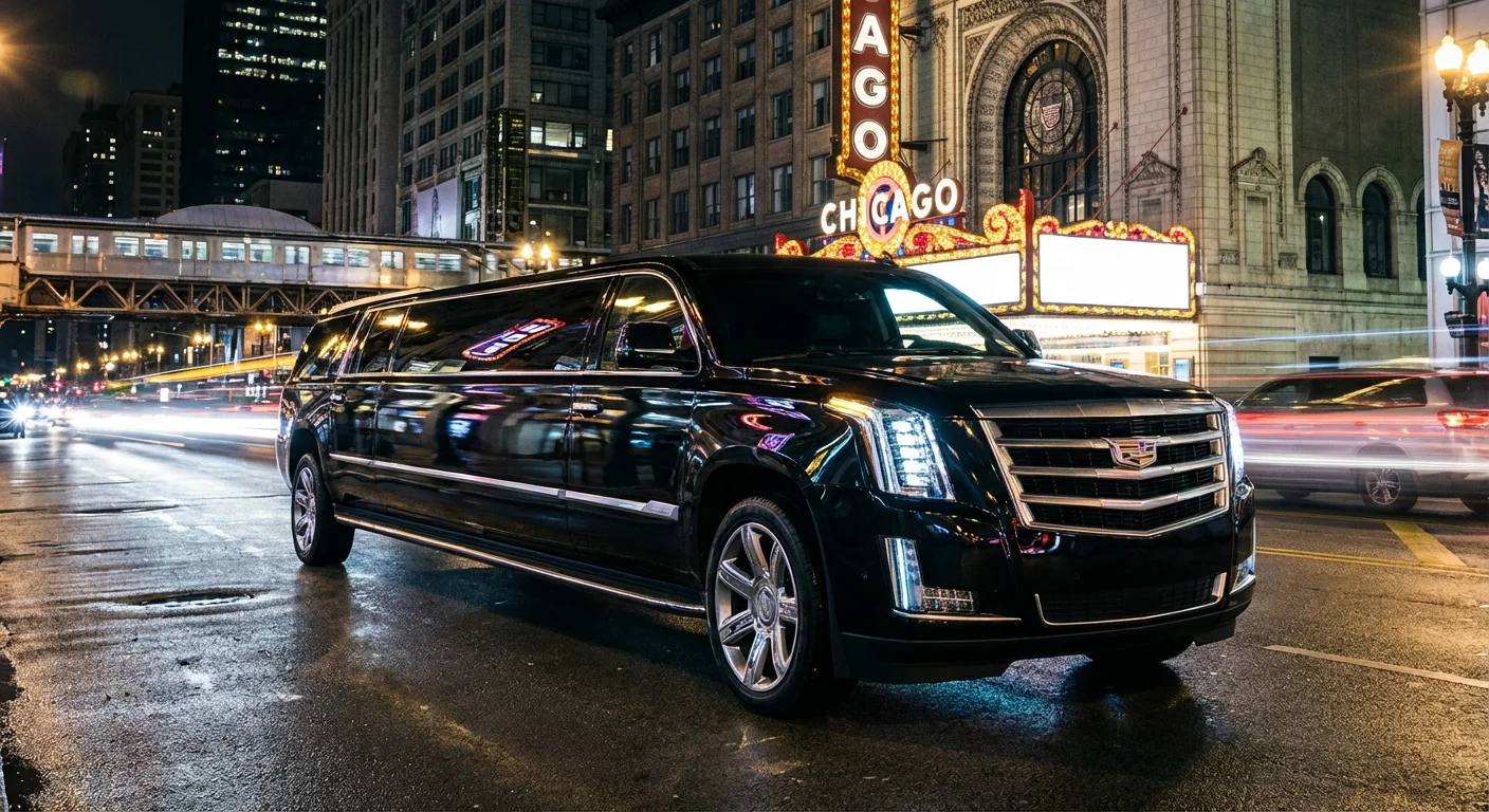 Cadillac Escalade Stretch Limousine - Royal Carriage Limousine Chicago
