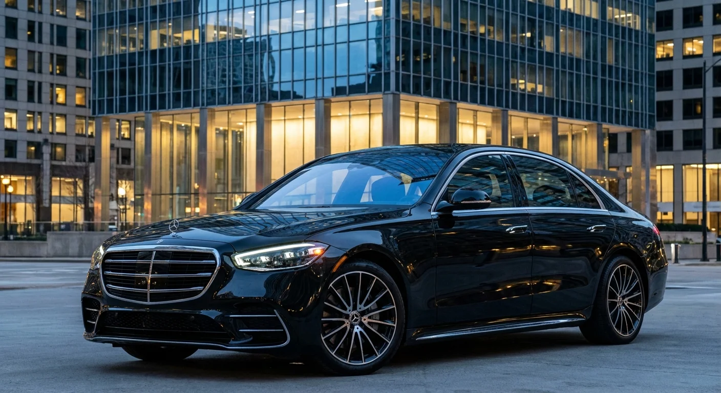 Mercedes-Benz S-Class Premium Sedan - Royal Carriage Limousine Chicago