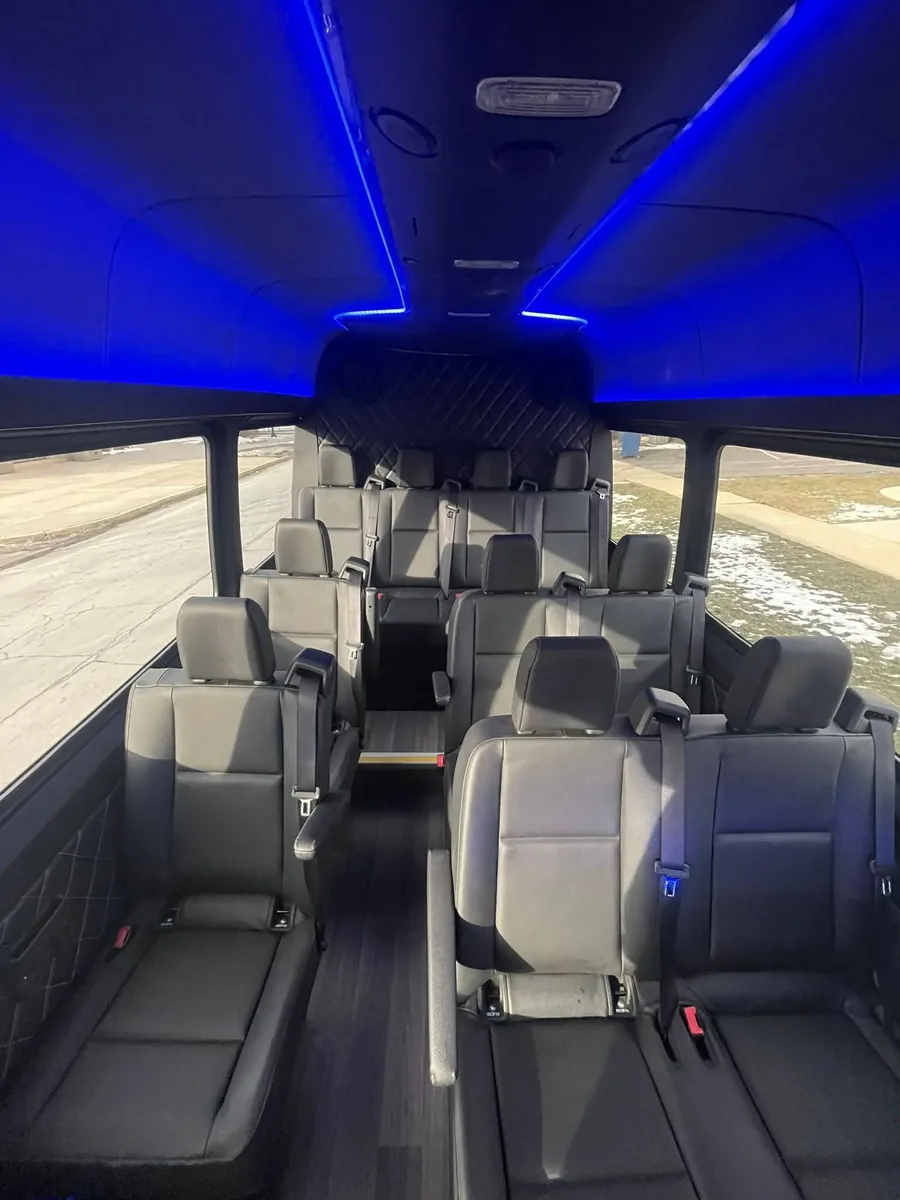 Mercedes Sprinter executive wedding transport