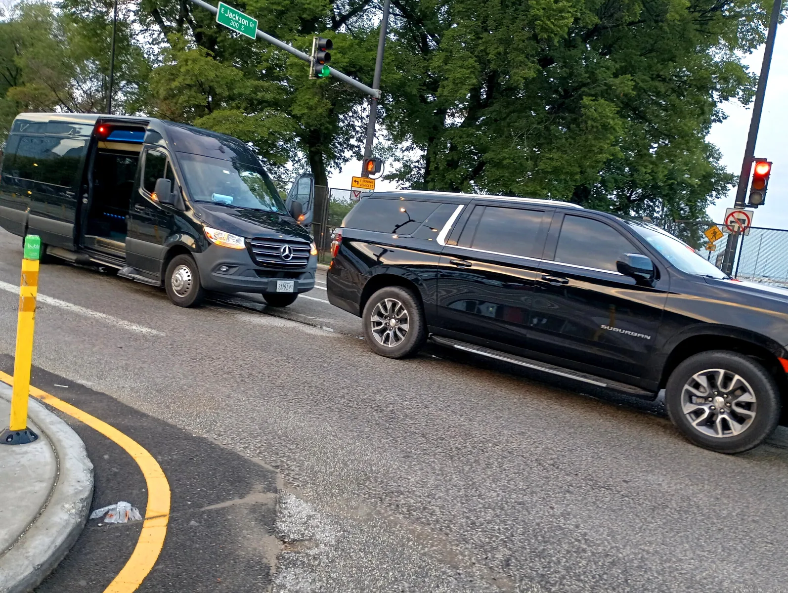 Mercedes Sprinter Executive rear quarter — group transportation