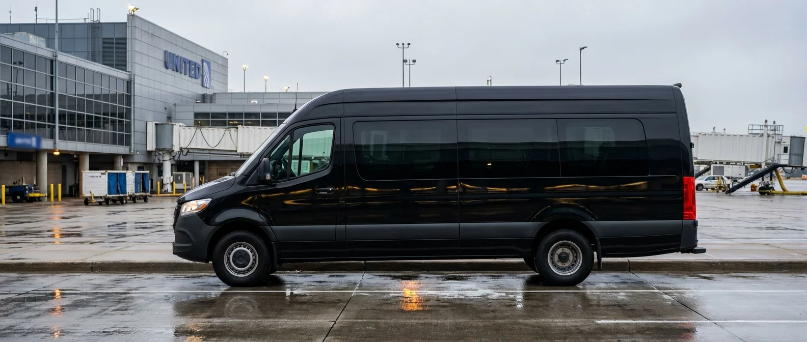 Mercedes Sprinter Shuttle view 2