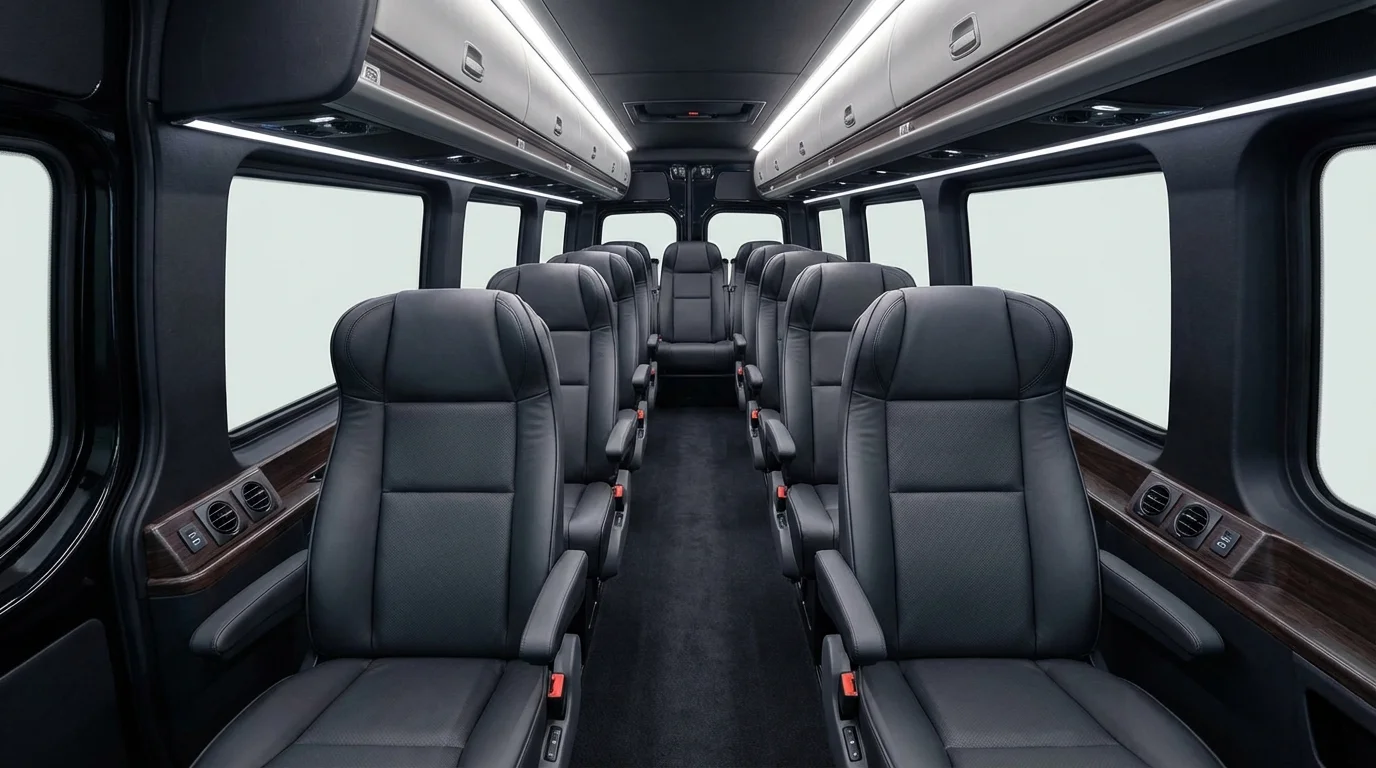 Mercedes Sprinter Shuttle view 3