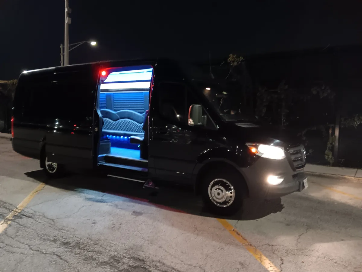 Royal Carriage Party Van luxury vehicle — Chicago limo service