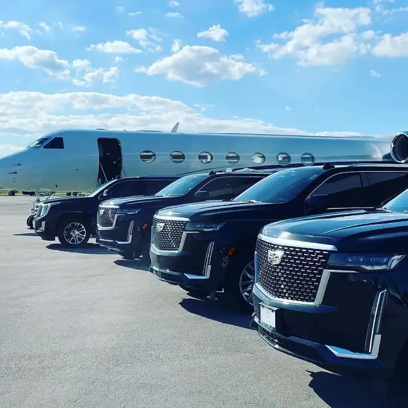 Cadillac Escalade luxury SUV exterior — Royal Carriage Limousine Chicago