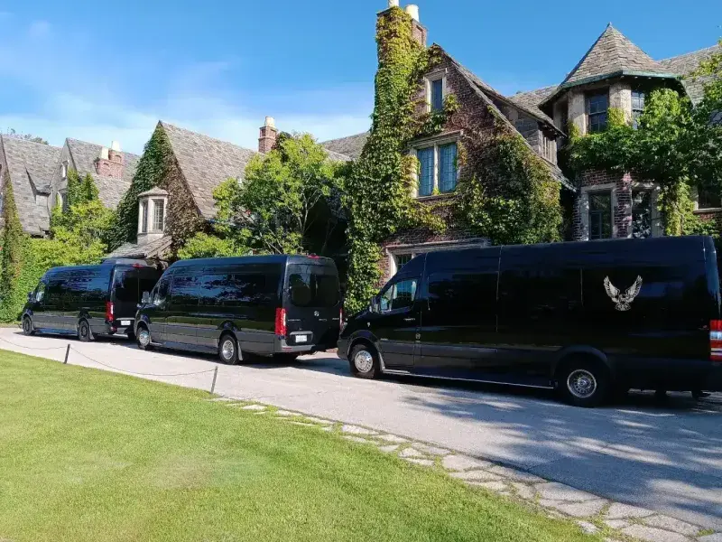 Sprinter Van luxury vehicle for hire — Royal Carriage Limousine Chicago