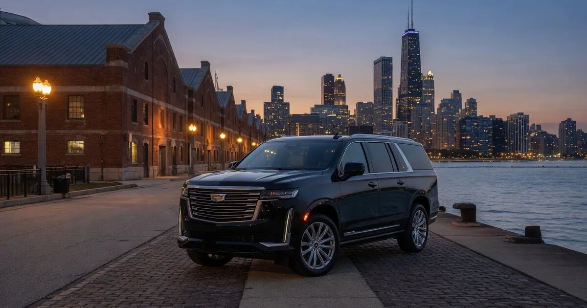 Lake Michigan Scenic Tour limousine service in Chicago